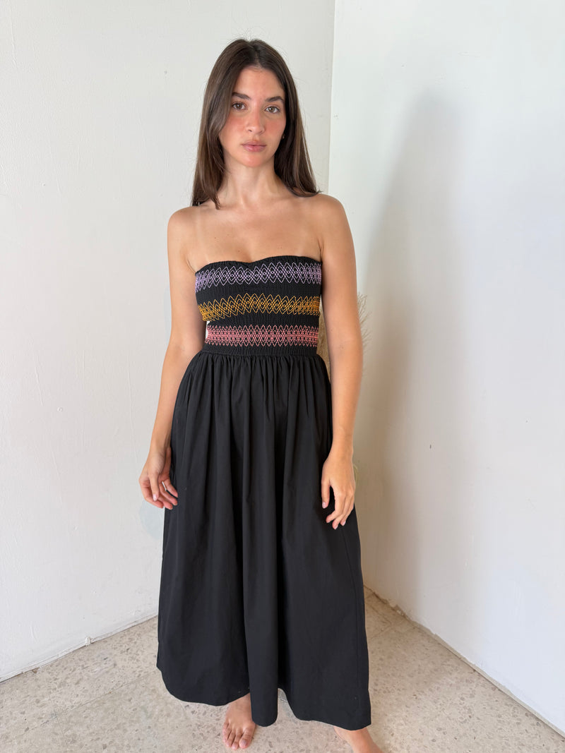 Smocked Tube Dress