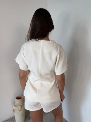 Blazer Top & Short Set