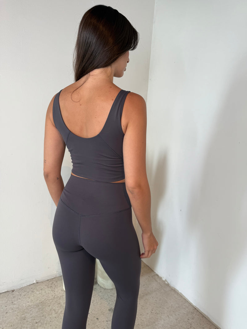 Charcoal Performance Tank & Legging Set