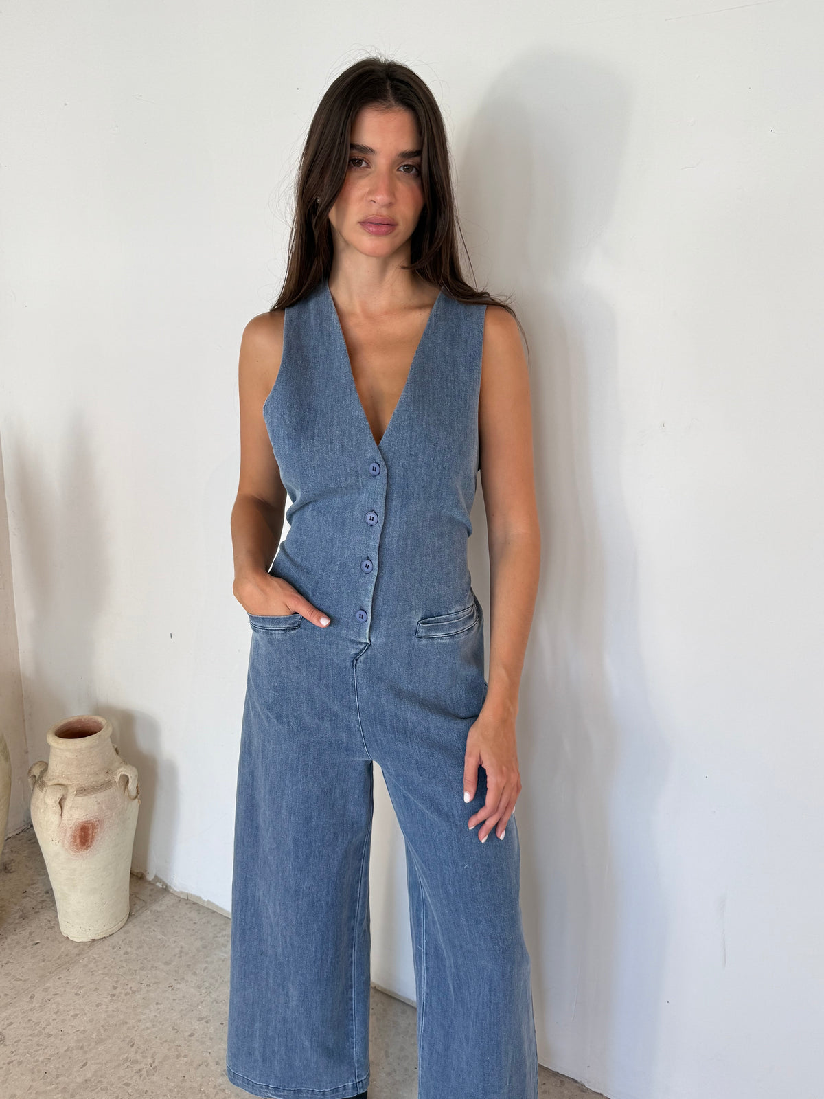 Denim Jumpsuit