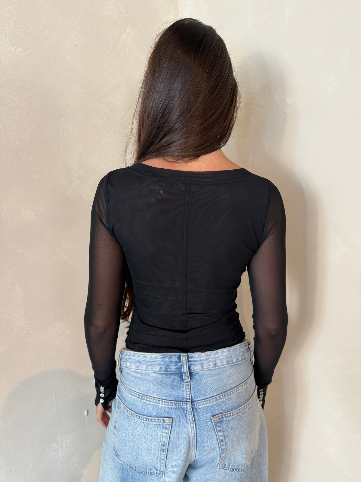 Mesh LS Top