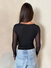 Mesh LS Top