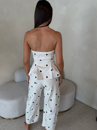 Polka Dot Top & Pants Set