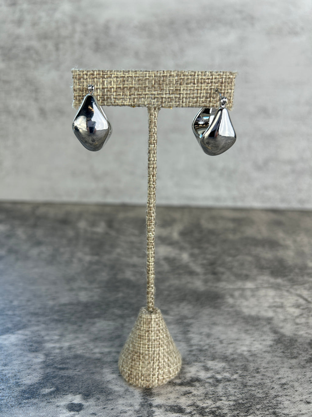 Diamond Drop Earring