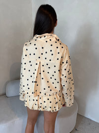 Polka Jacket & Short Set