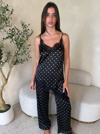 Polka Satin Set