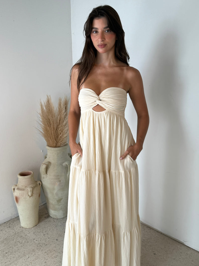 Strapless Maxi Dress