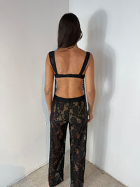 Lace Top & Pant Set