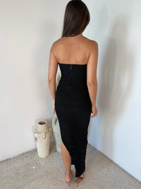 Black Mesh Dress