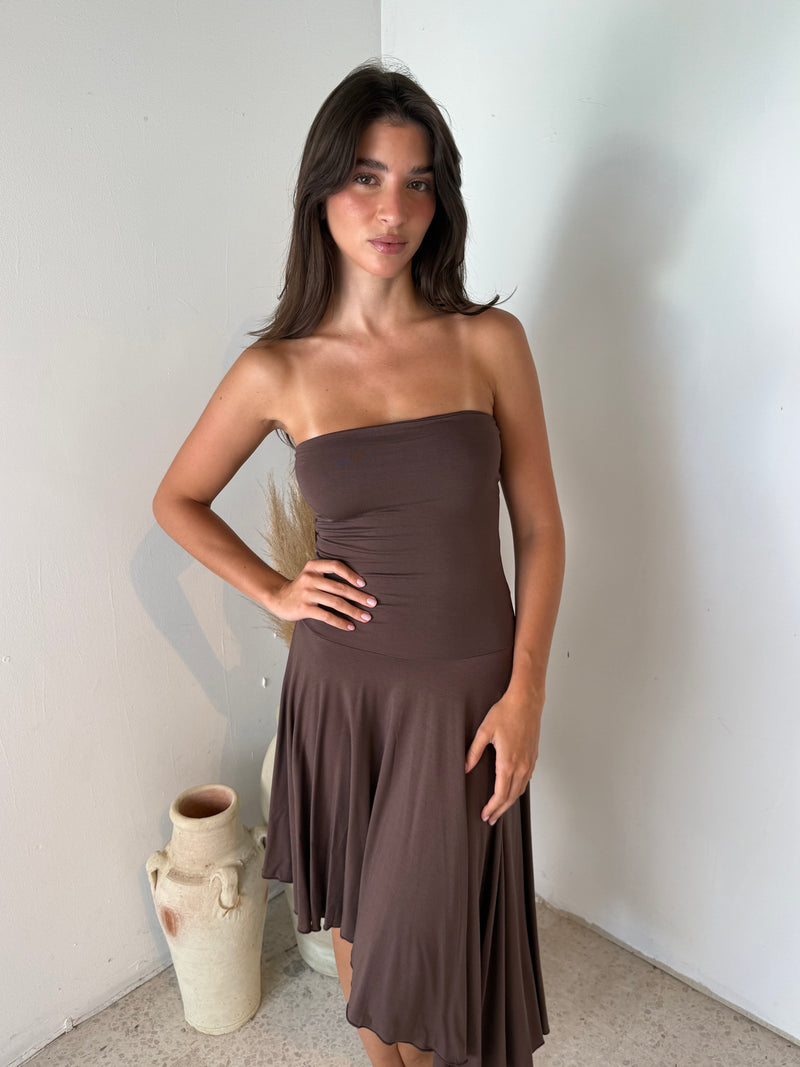 Choco Tube Dress