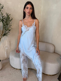 Sky Blue Lace Set