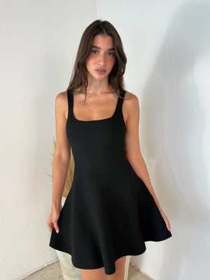 Eva Flare Knit Dress