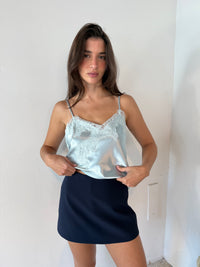 Navy Skort