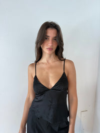 Floral Satin Cami Top