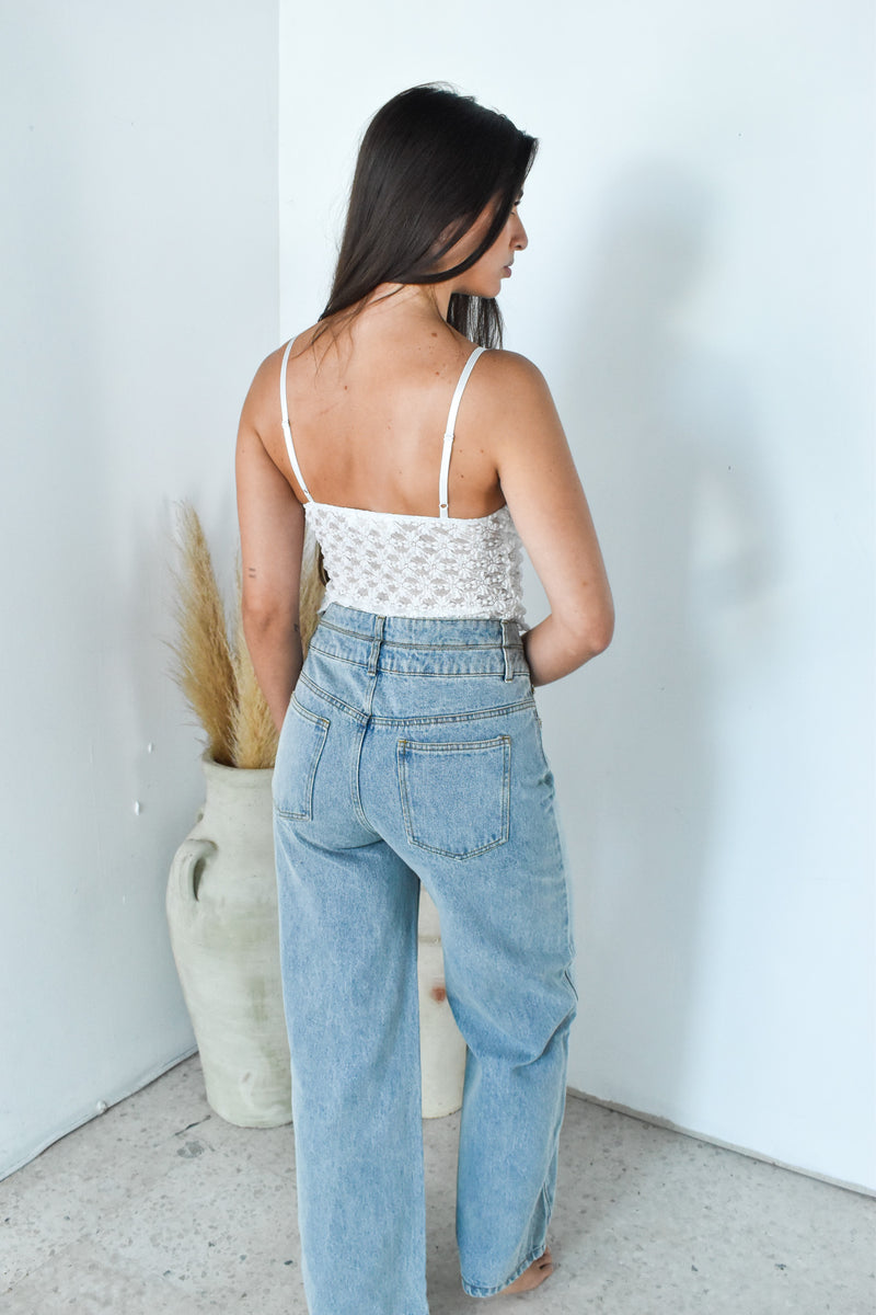 Mocha Crop Top & Pants Set