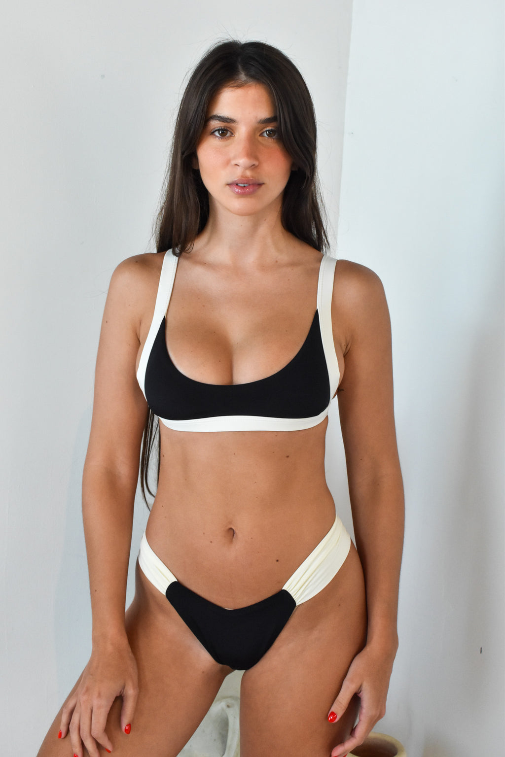 Marina Top & Cecilia Bottom Cape By One One Swimwear