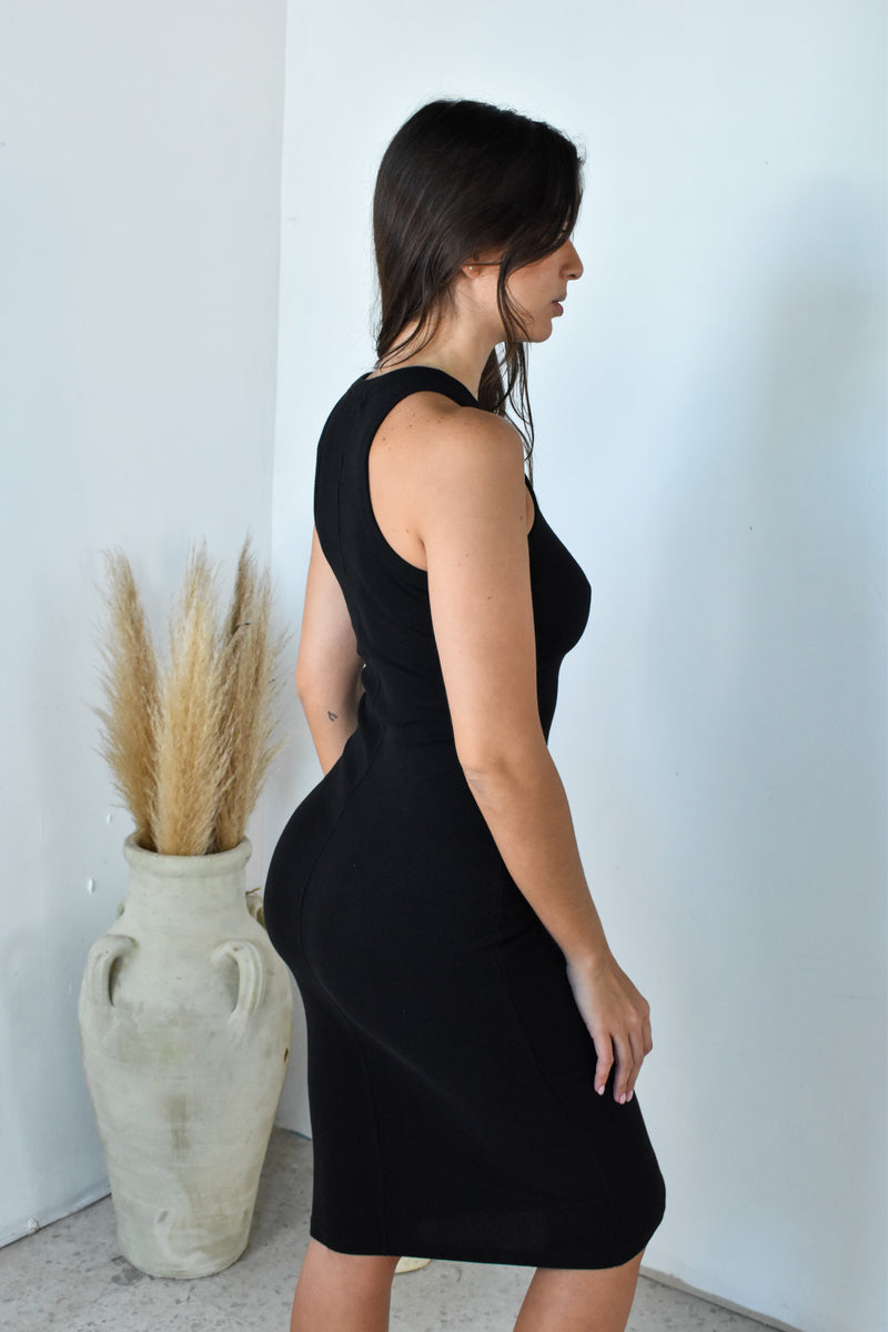 Ribbed Tank Dress