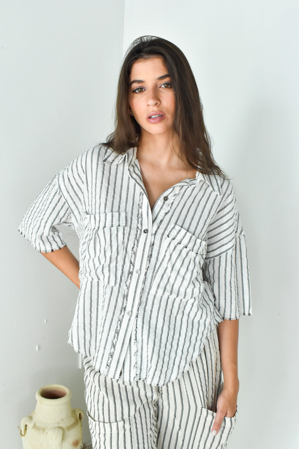 Stripe SS Top