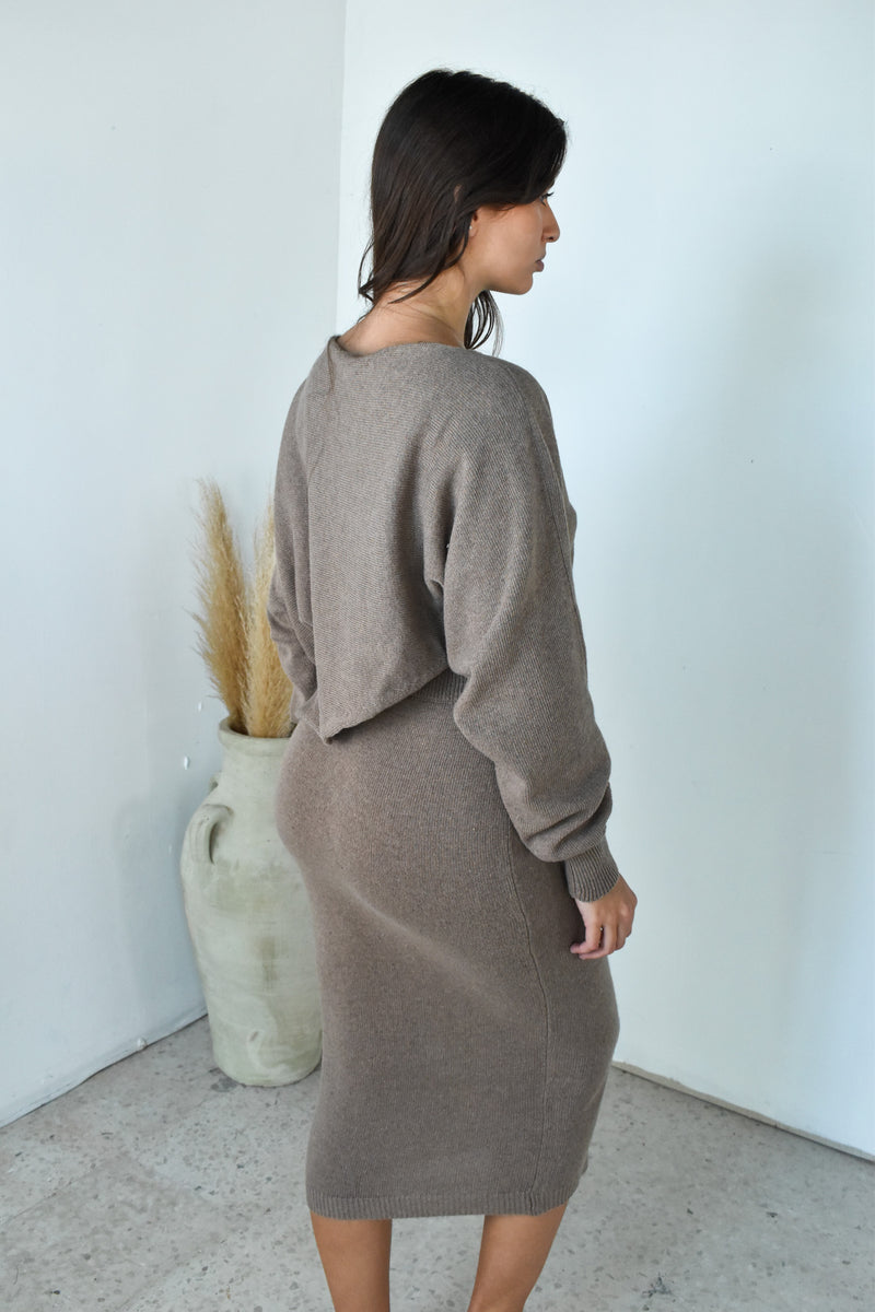 LS Top & Skirt Set