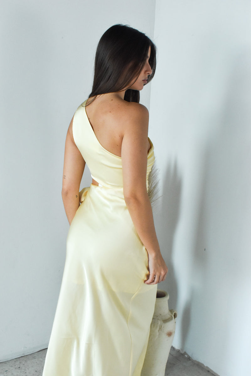 Butter Satin Dress
