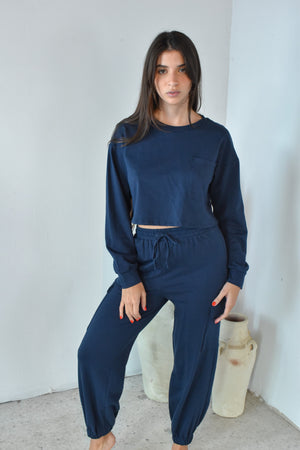 Navy Lounge Set