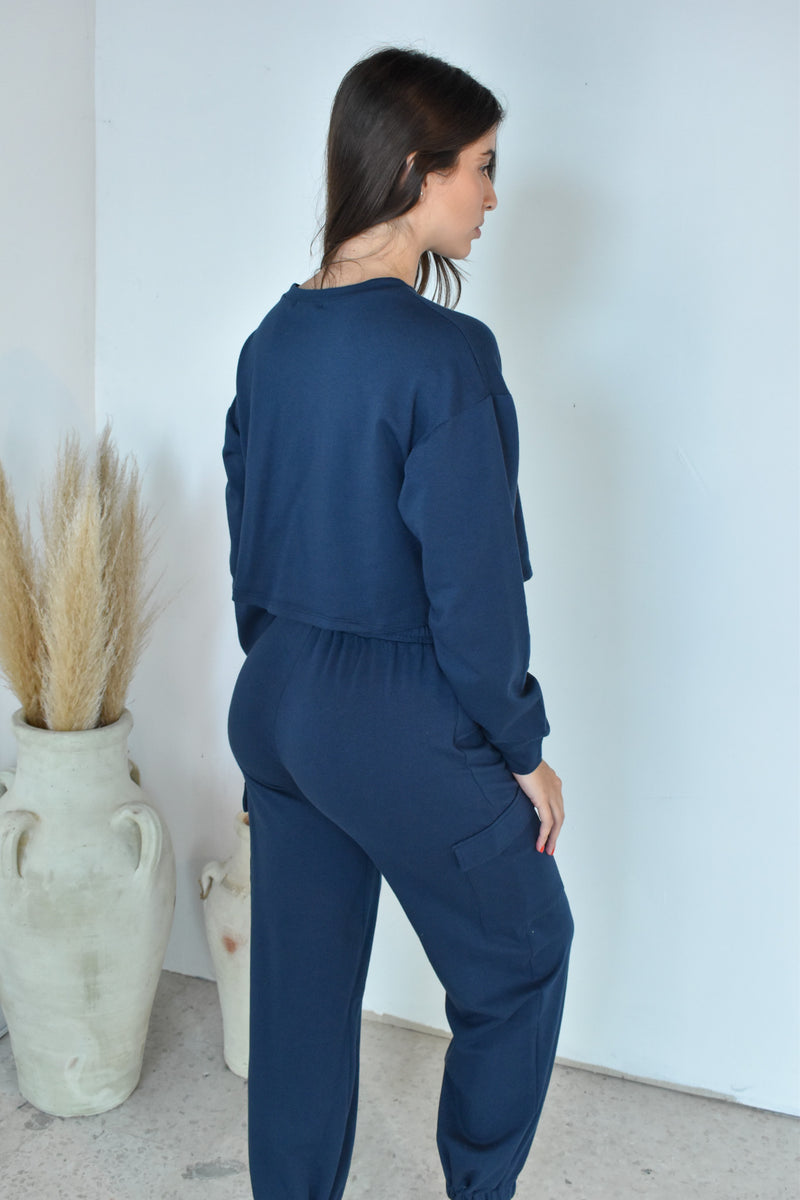 Navy Lounge Set