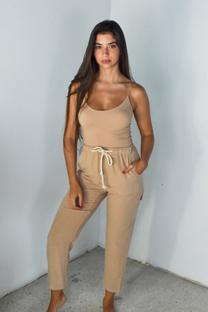 Taupe Joggers