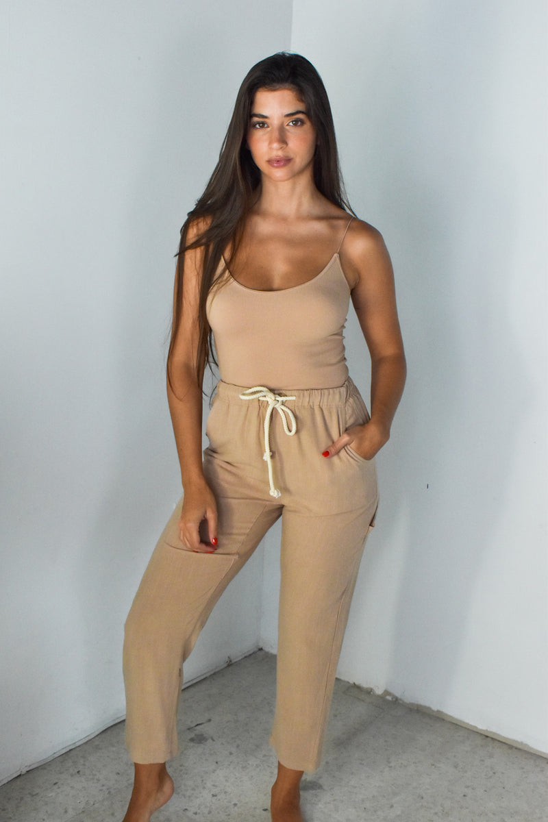 Taupe Joggers