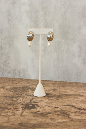 Pearl Dome Earring