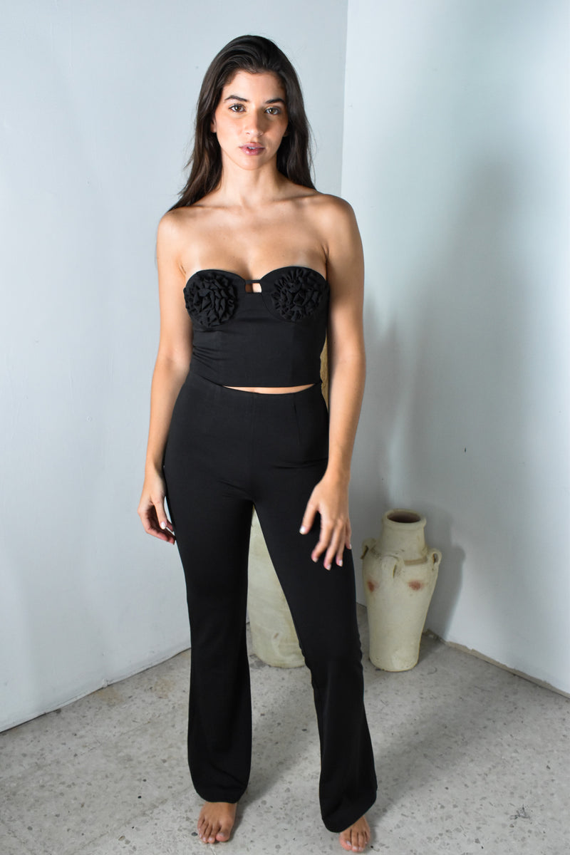 Floral Bra top & Pant Set