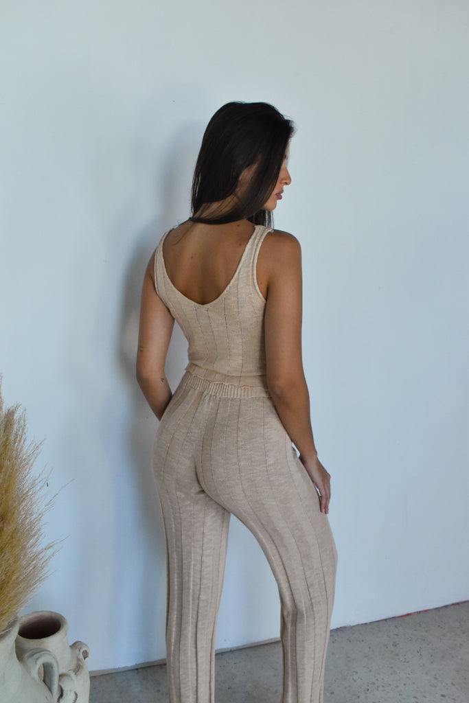 Ribbed Sweater Set