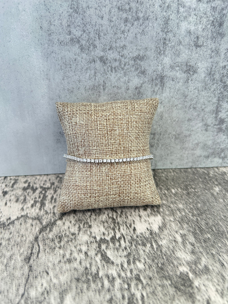 Thin Tennis Bracelet