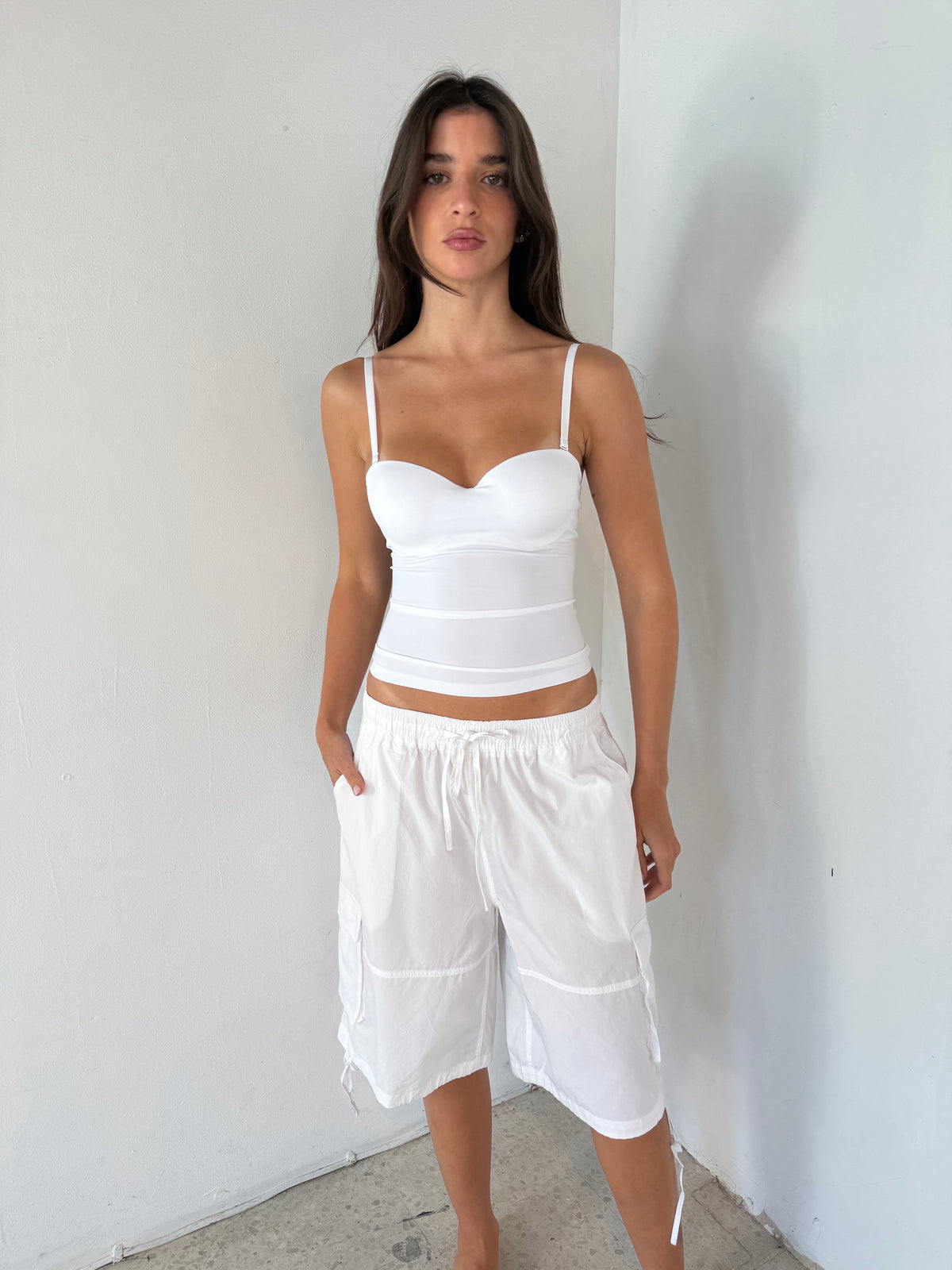 Drawstring Pocket Shorts
