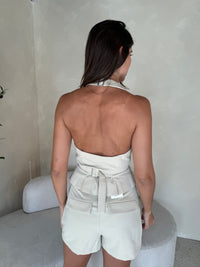 Halter Top & Wrap Trouser Set