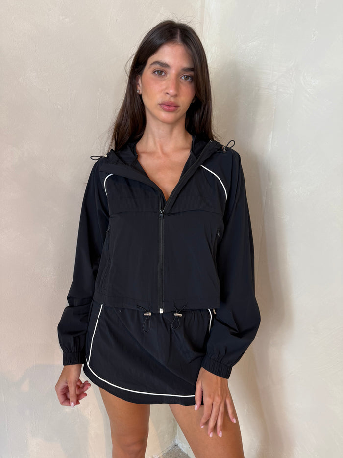Windbreaker Jacket And Skort Set