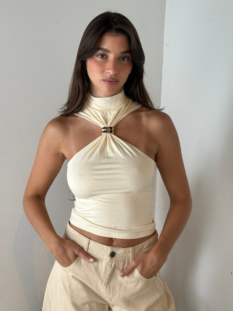 Turtleneck Ring Top