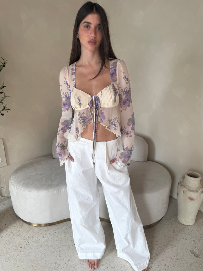 White Linen Pants