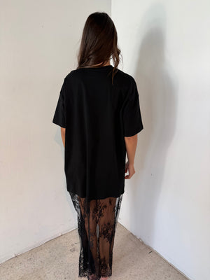 Tshirt Lace Dress