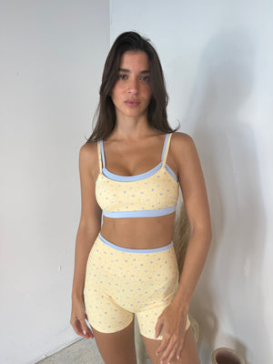 Lemon Ditsy Active Set