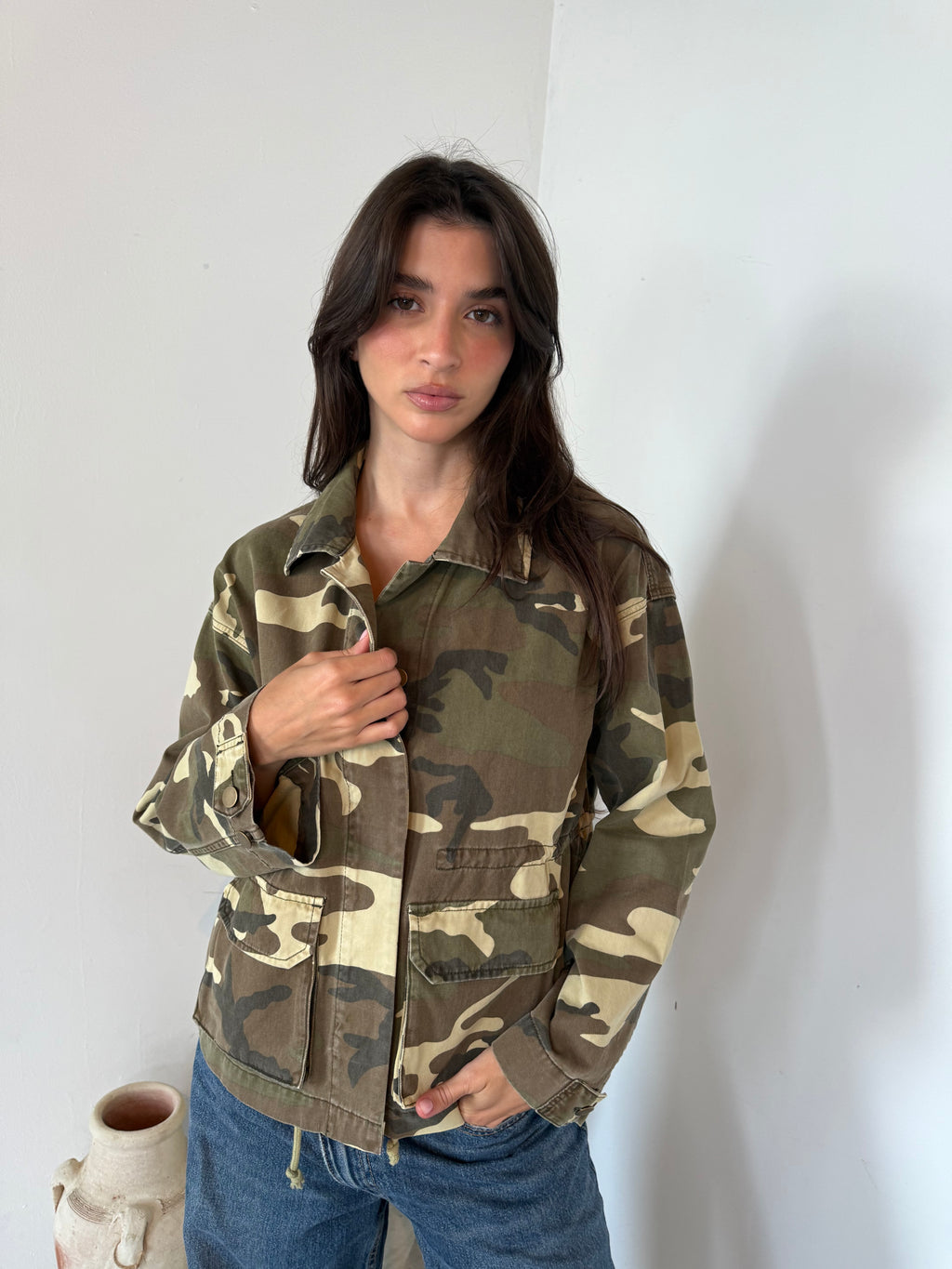 Camo Printed Jacket