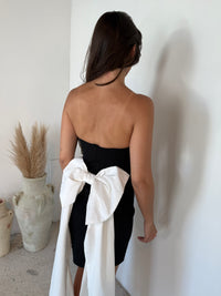 Tube Mini Dress with Bow