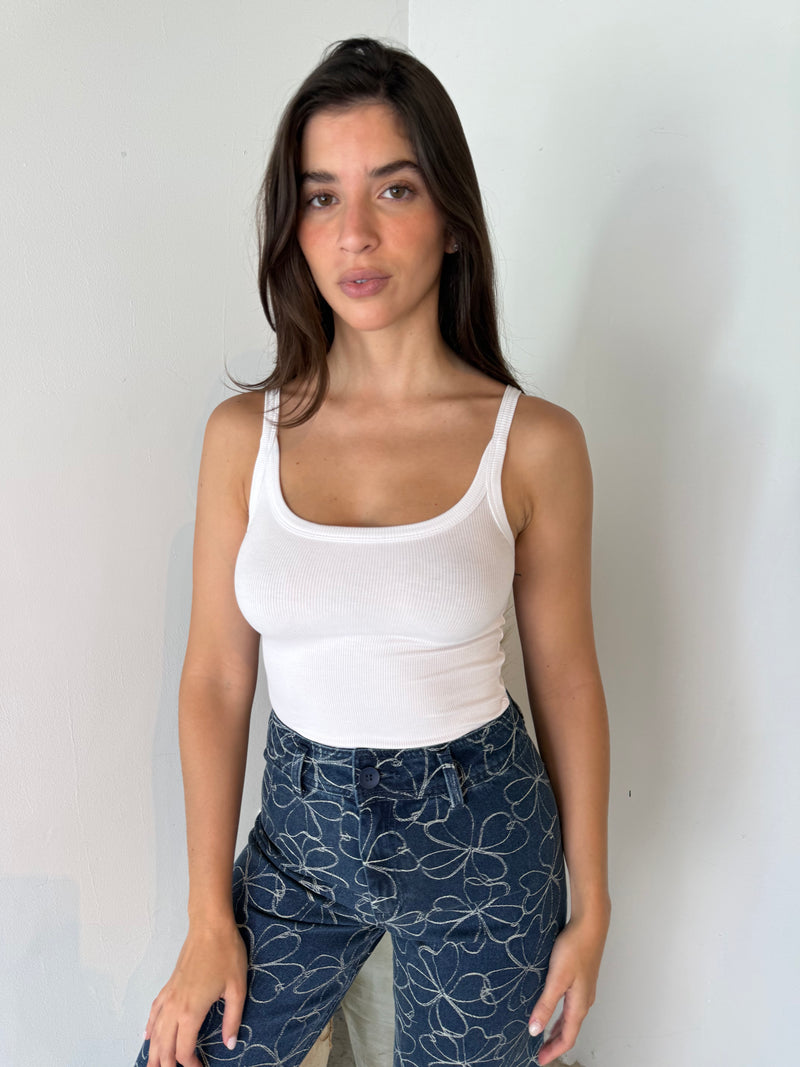 Ribbed Tank Top