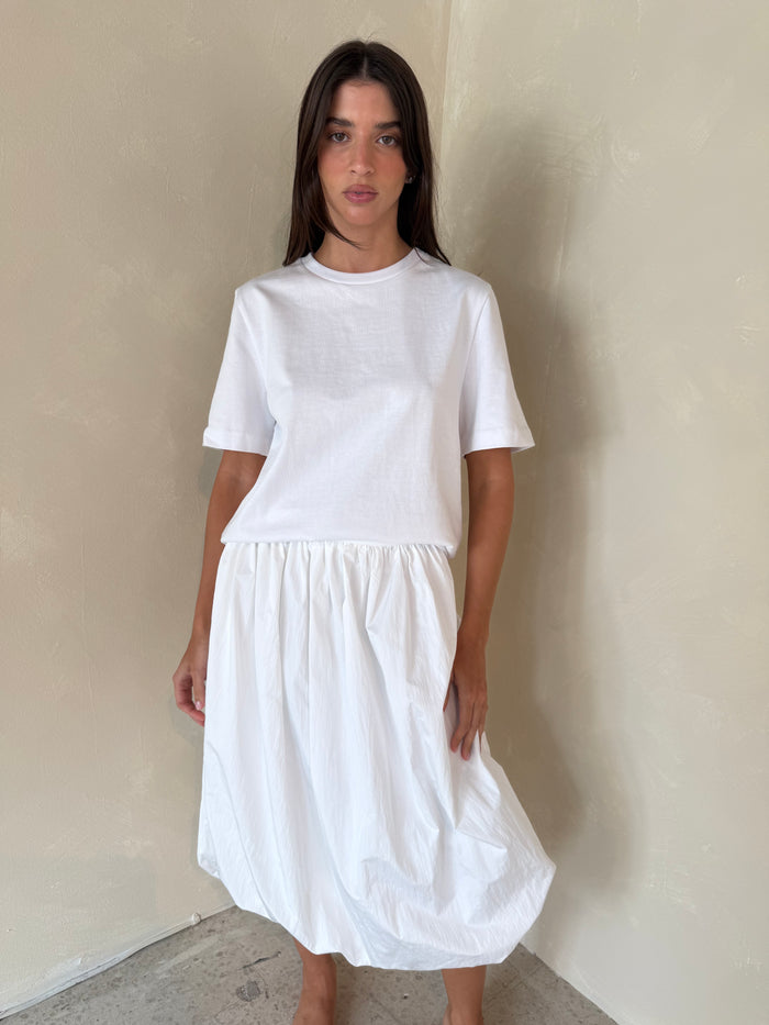 Balloon Midi Skirt