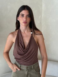 Halter Beaded Top