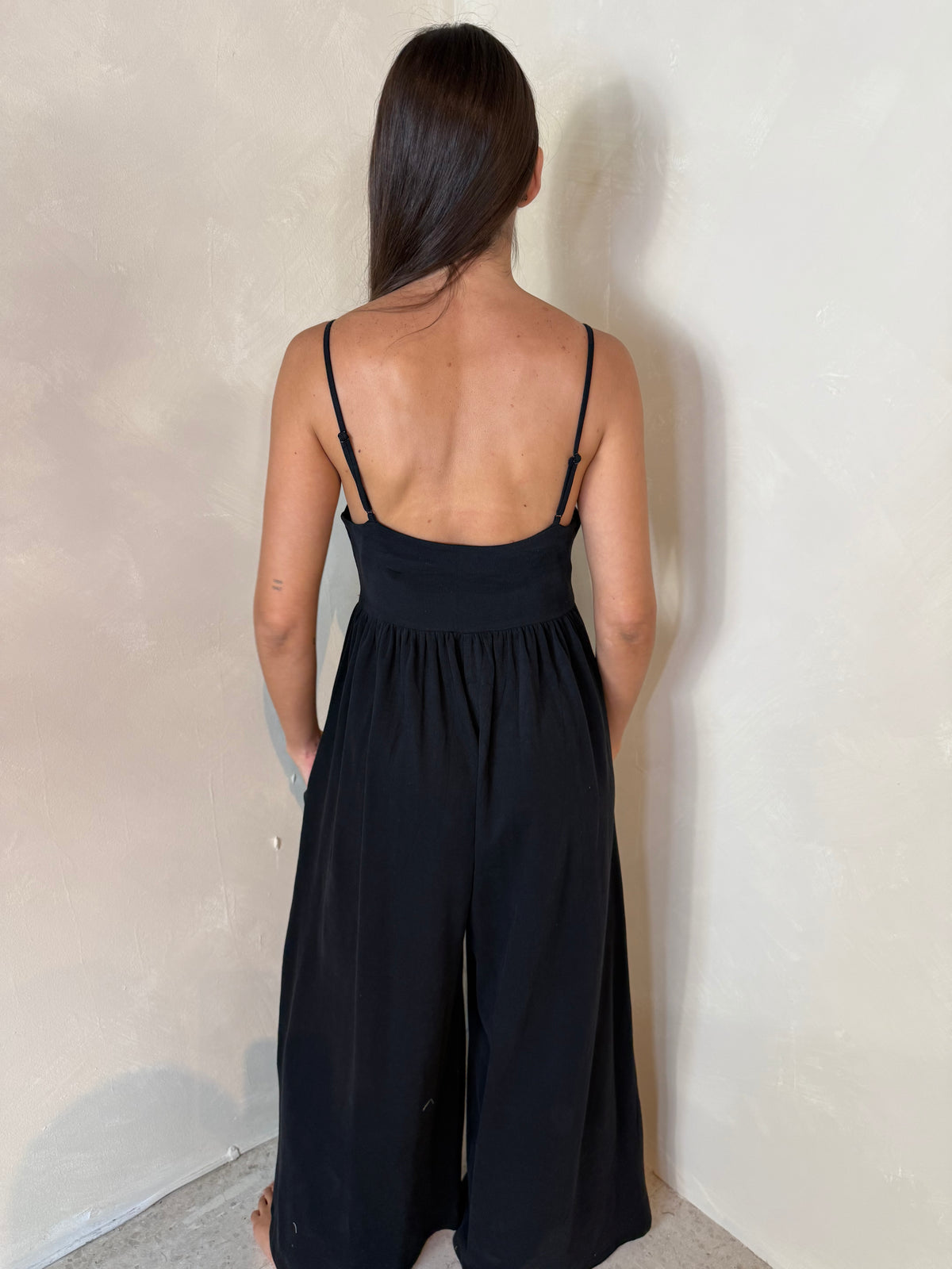 Empire Wide Leg Jumpsuit