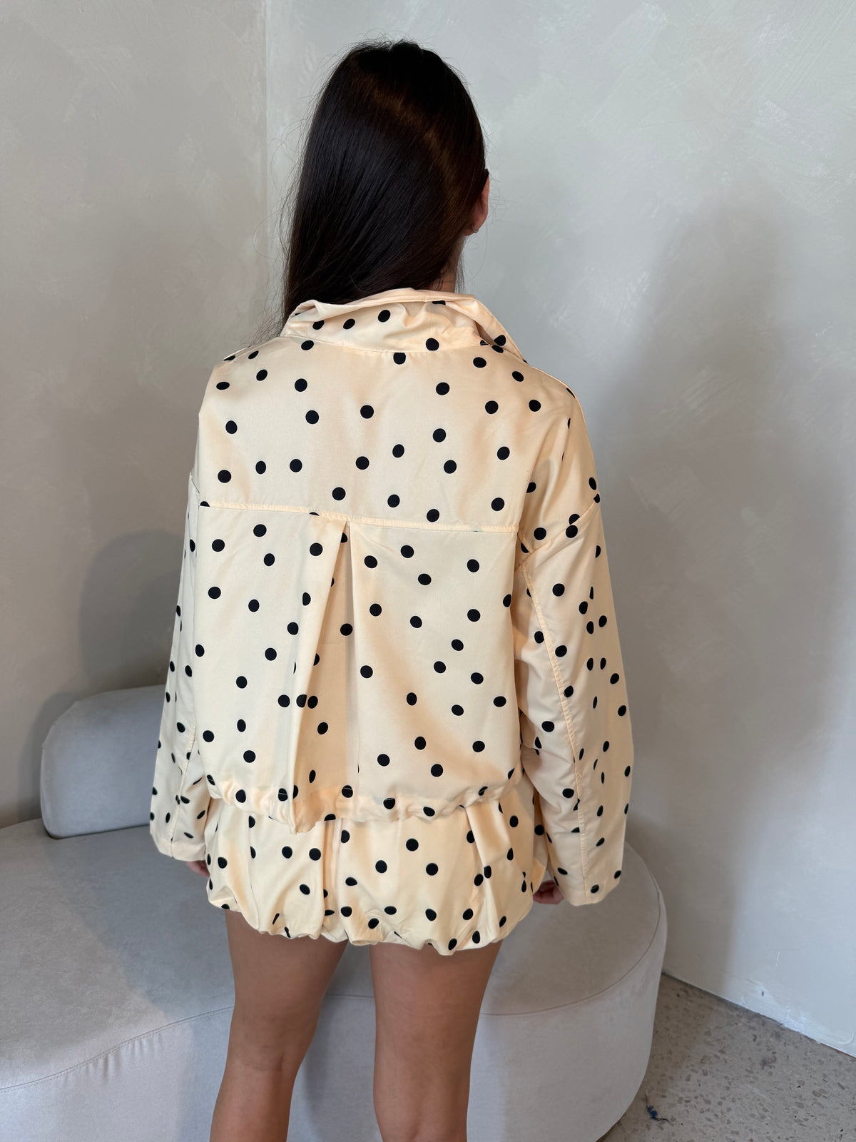 Polka Jacket & Short Set