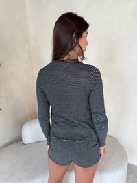 Striped 3pc Lounge Set
