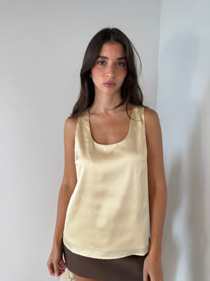 Butter Satin Tank Top
