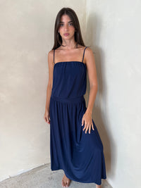 Bubble Hem Maxi Dress