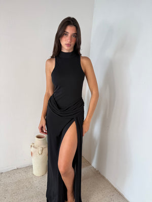 Draped Waist Dress